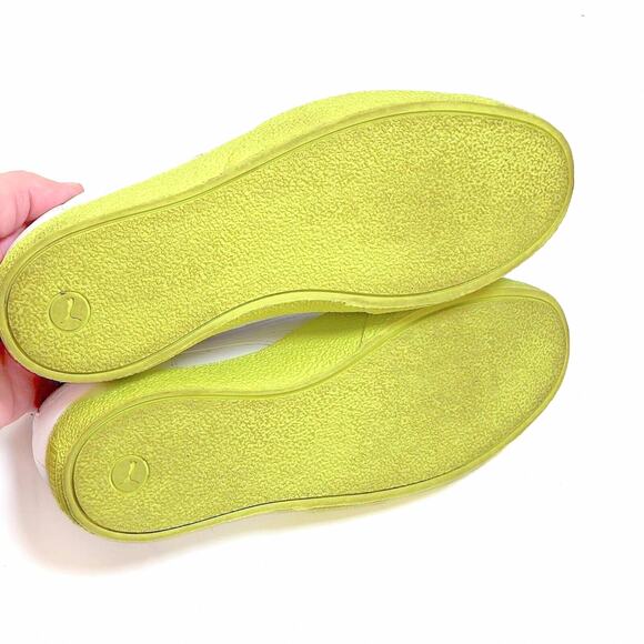 PUMA Women’s Sneakers Colorpop Sporty Athleisure Streetwear White Lime Size 9 - Picture 5 of 7